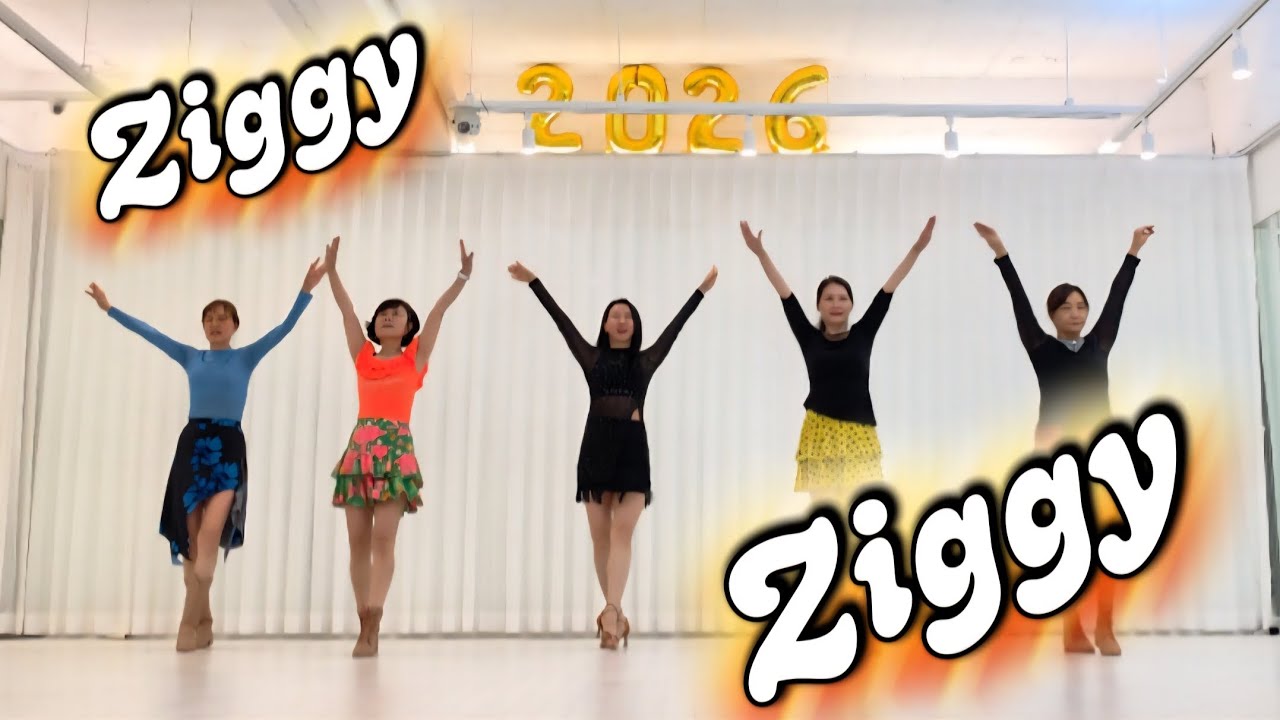 Ziggy Line Dance | Absolute Beginner | #지기 라인댄스 | SunnyQueen Line | 써니퀸라인댄스 