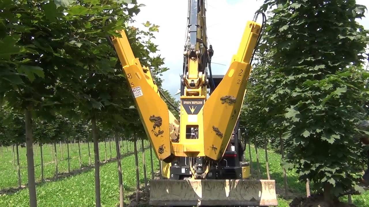 280i 4 Blade Excavator-mounted Tree Spade