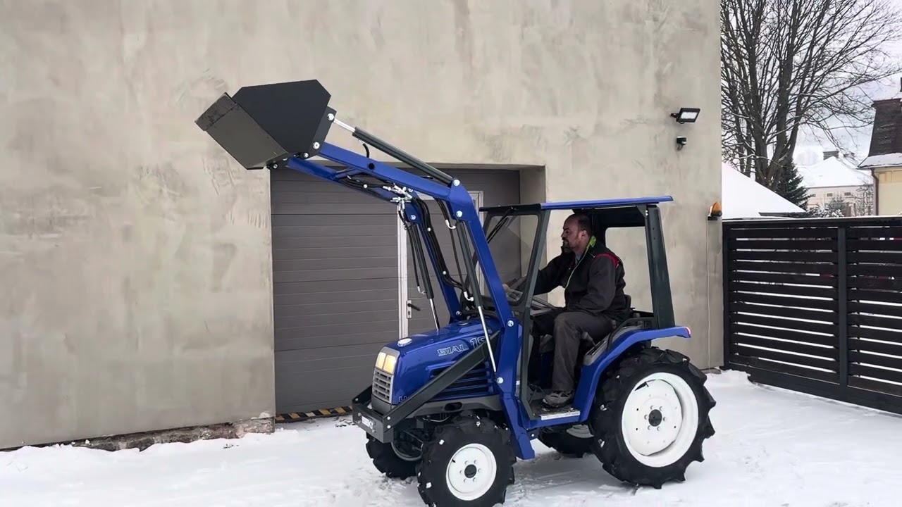 Malotraktor ISEKI SIAL 19 + Čelní nakladač