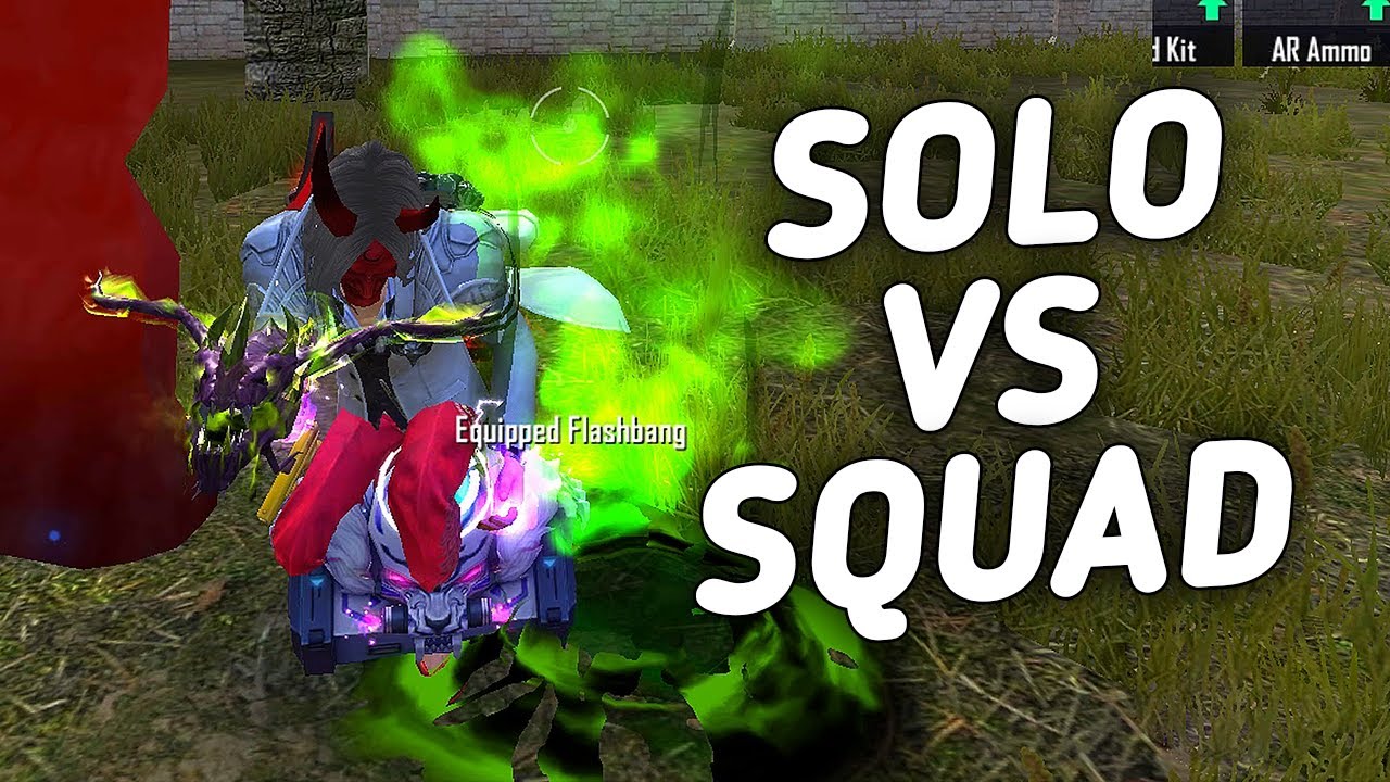 SOLO VS SQUAD || 27 KILLS || ALL TIME 1 VS 4 PLAYER🔥!!!!