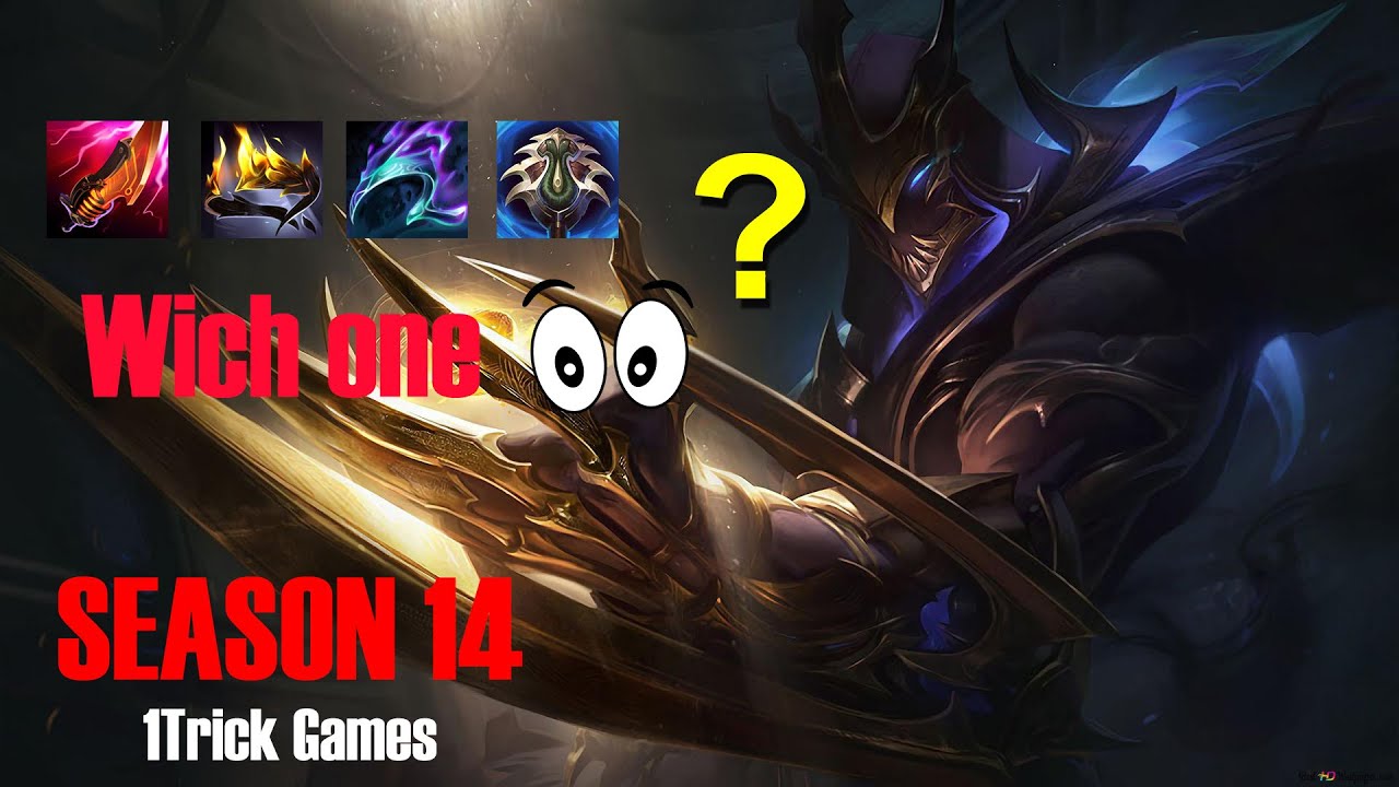1Trick Games | СЕЗОН 14 Зед Гайд: Руны и Итемы / 1Trick Games | SEASON 14 Zed Guide: Runes and Items
