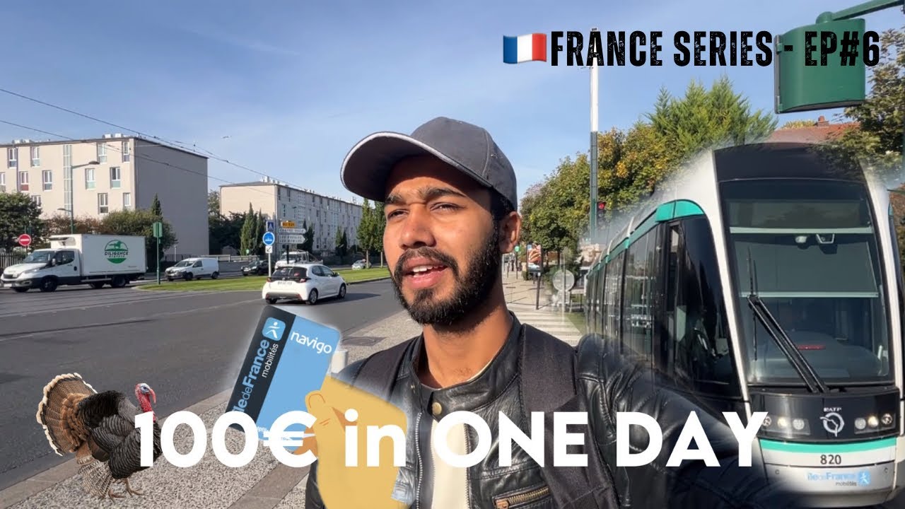 Spending 100€ in a day | Paris, France Series 🇫🇷| Episode 6