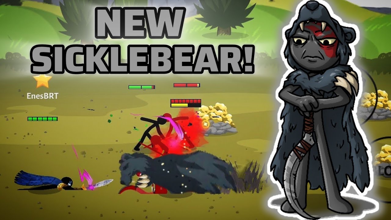 Sicklewrath's Leader Sicklebear's New Abilities! He Is Turning A Bear! Stick War: Saga New Update