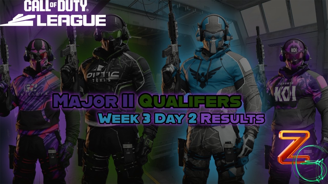 Major II Qualifiers Week 3 Day 2 Results