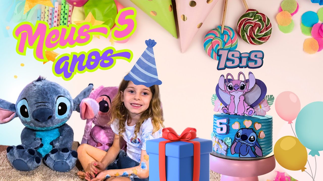 Meu aniversário de 5 anos 🥳