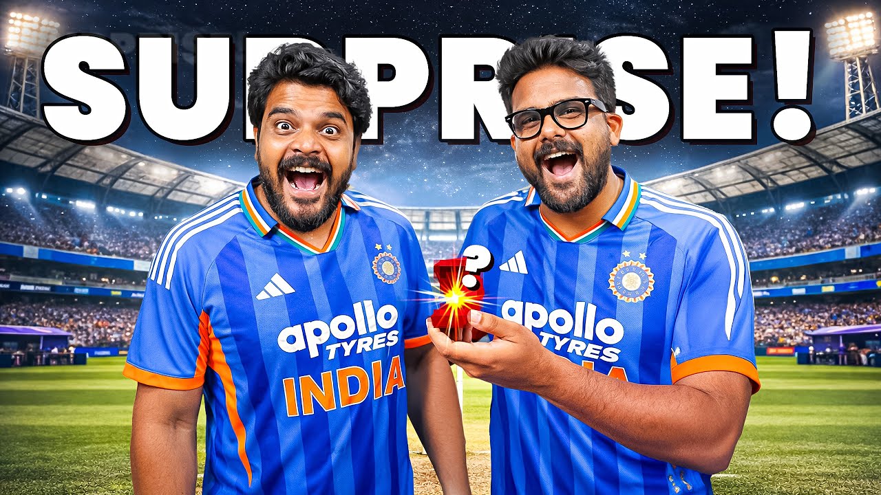 I Surprised @Prasadtechintelugu At Our First Cricket Stadium Experience (Vlog)