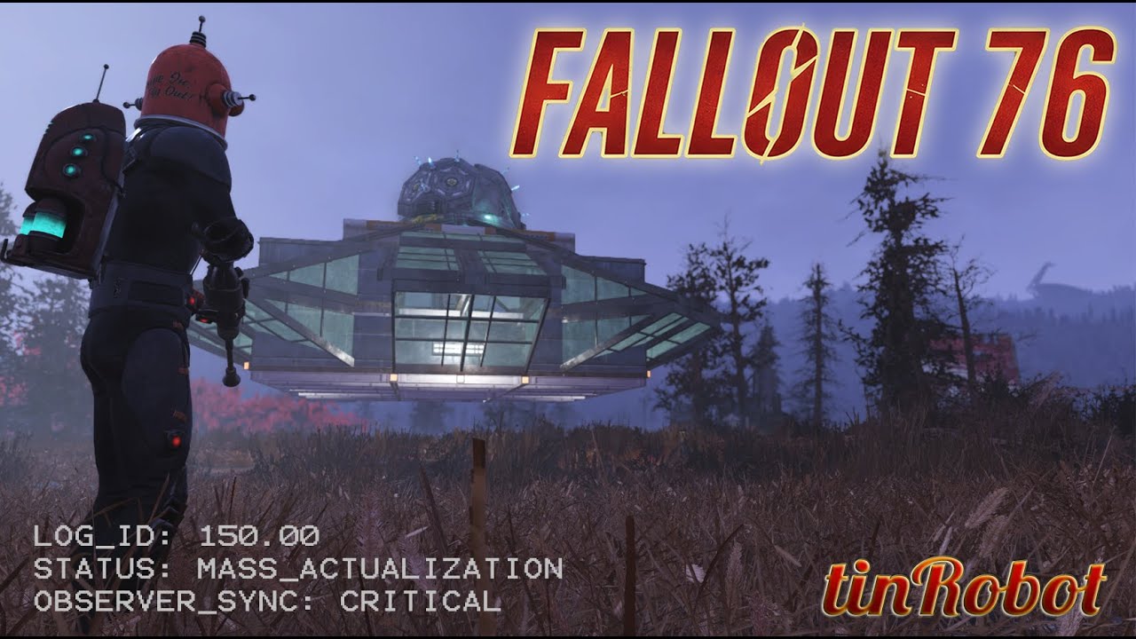 Ghosts in The Machine and The Smiling Man | Fallout 76 | tinRobot PART 150