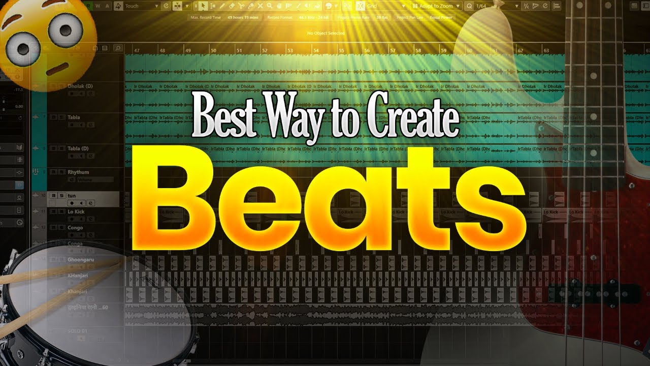 How to Make new Beats in Cubase | Think About How To Create A Beats Tutorial