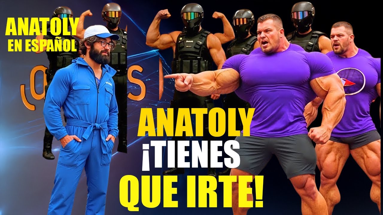 😱 ¡Los culturistas se quedan congelados cuando Anatoly levanta la fregona pesada!