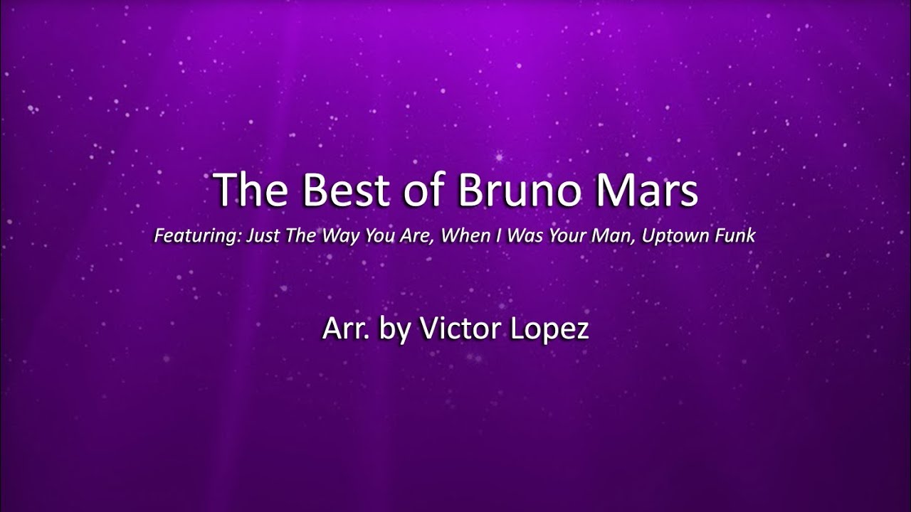 The Best of Bruno Mars, arr. by Victor Lopez - YPCO 2019 Final Concert