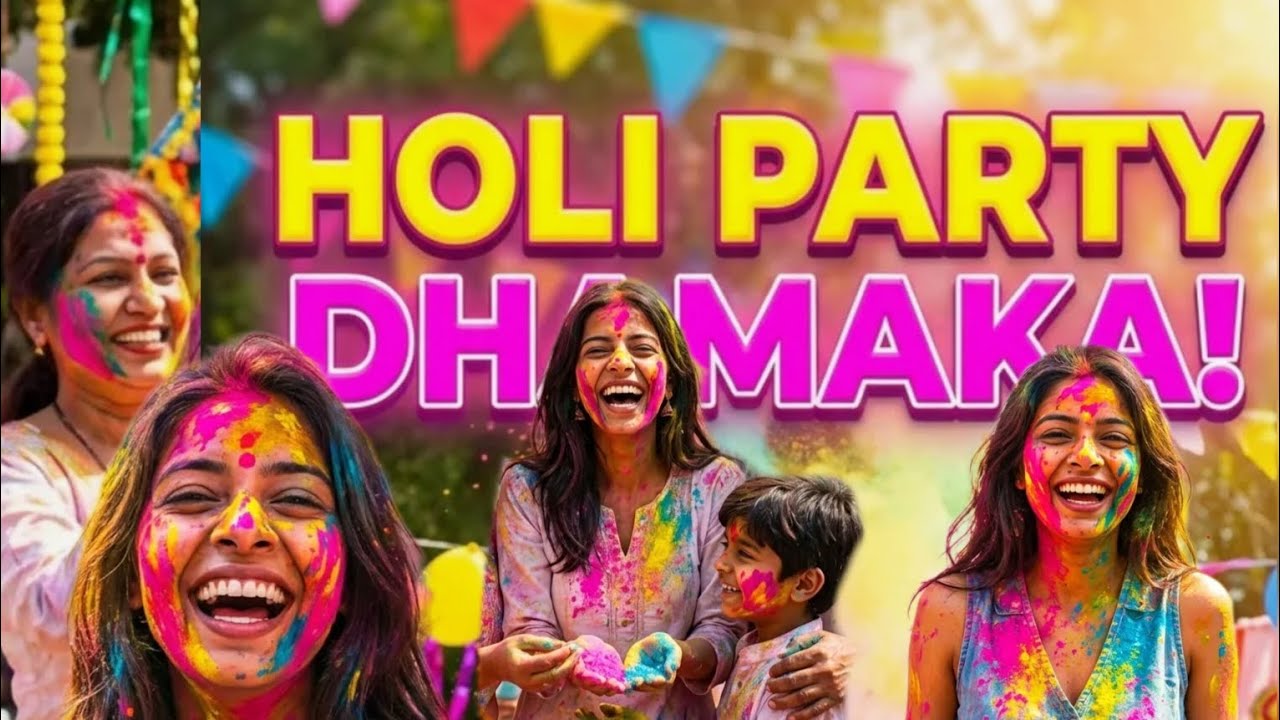 Happy holi 🫟🎨