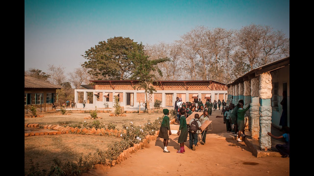 On Site at the Evergreen School Zambia | CAUKIN Studio