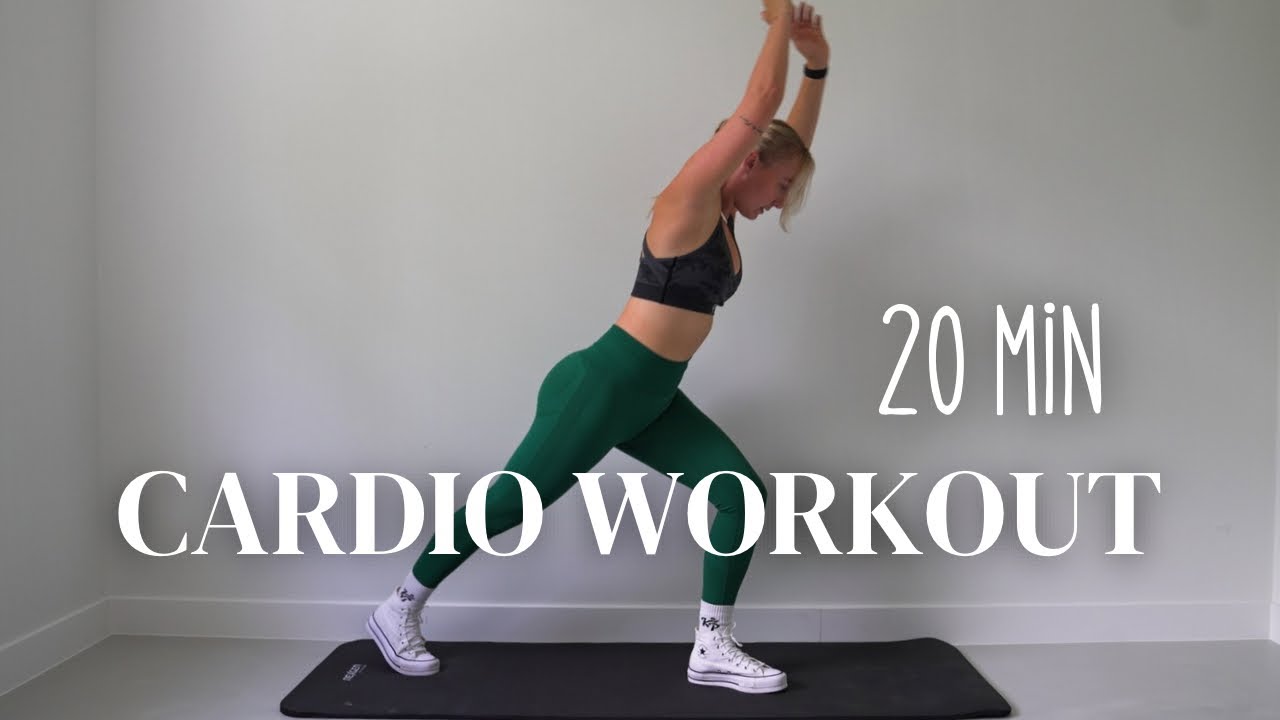 20 MINUTE CARDIO WORKOUT AT HOME!