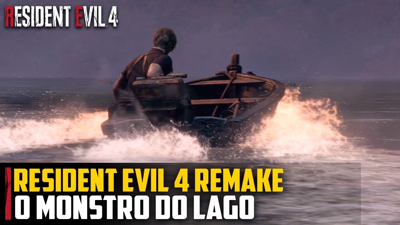 Resident Evil 4 Remake - O MONSTRO do LAGO
