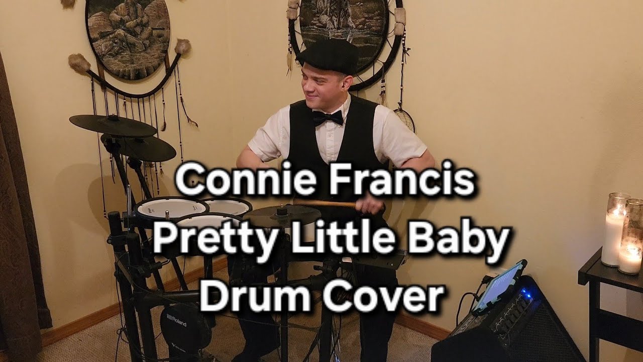 Connie Francis Pretty Little Baby Drum Cover 