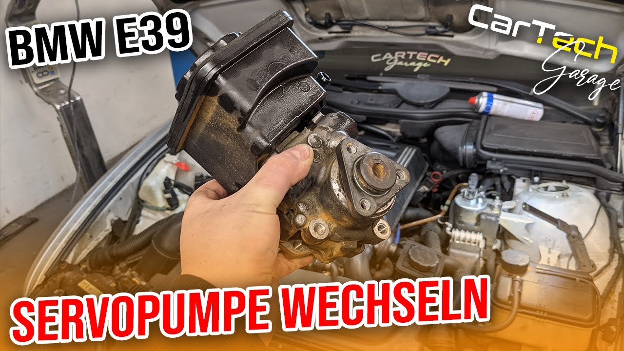 BMW E39 525D | Servolenkung Problem / Hydraulikpumpe Wechseln