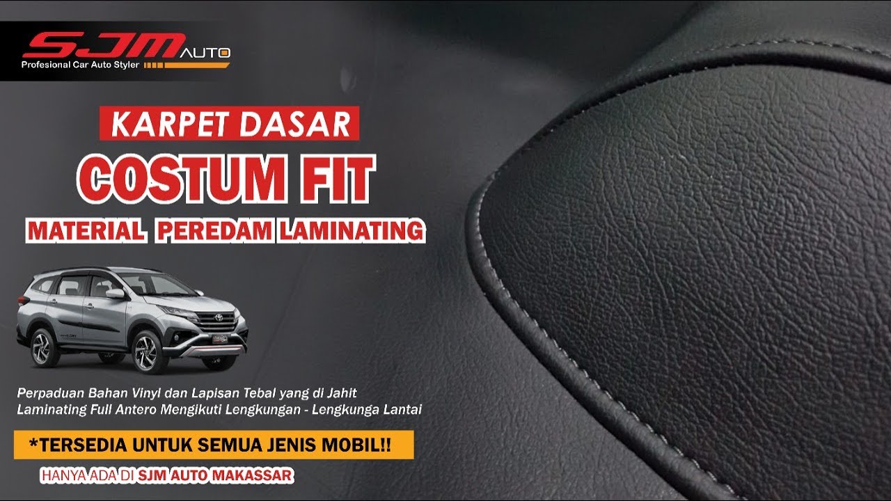 GANTI KARPET JADI ANTI ROBEK!! Toyota Rush 2022 - SJM Auto Makassar