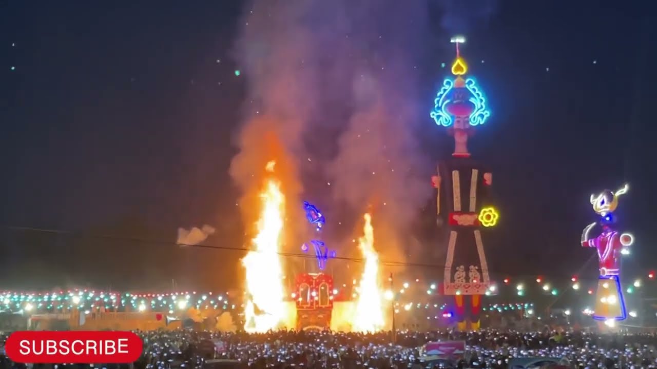 ravan dahan in dehradun uttrakhand (131 feet)🔥