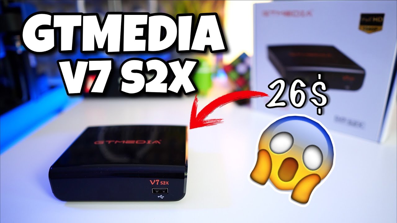 GTMedia V7 S2X, NUEVO Receptor de Satélite de LOCURA por su PRECIO | Review y Tutorial