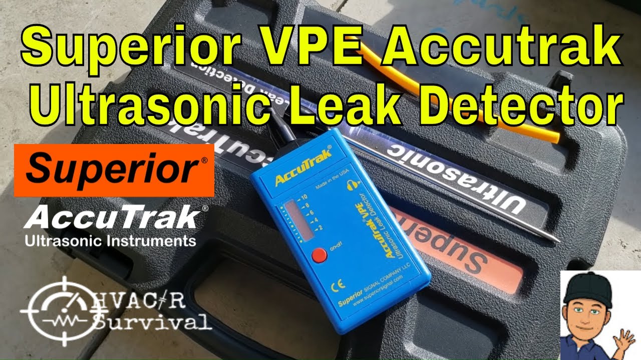 Полный обзор ультразвукового течеискателя Accutrak VPE для систем отопления, вентиляции и кондици...