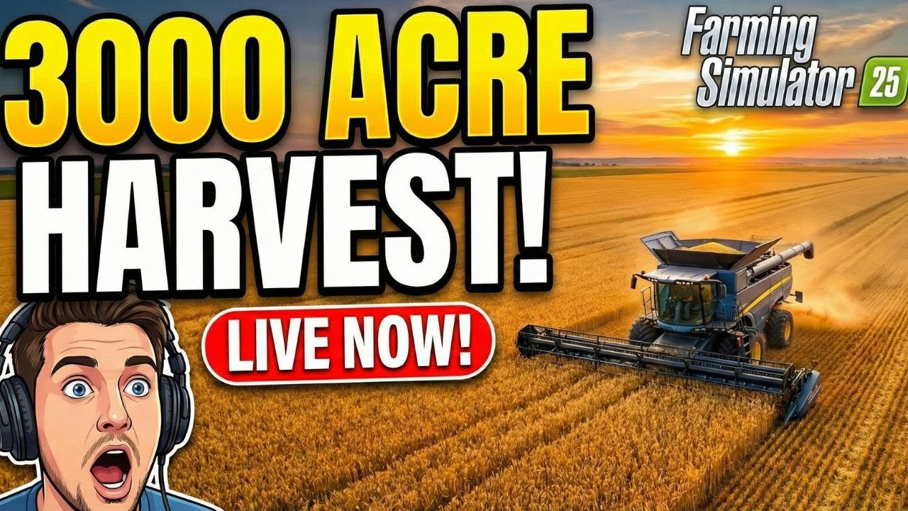 MASSIVE PAYDAY! 💸 Finishing the 3000 Acre Harvest
