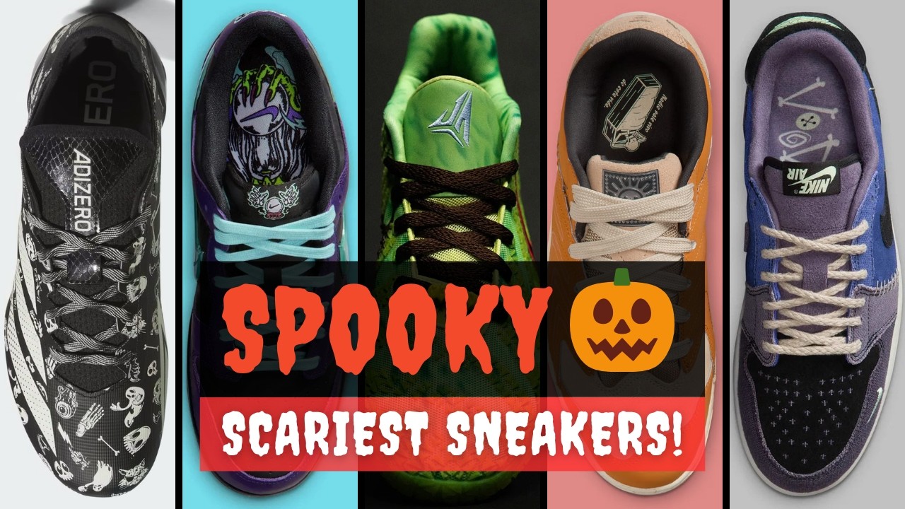 Top Halloween Sneakers in 2025 So Far.. 👻