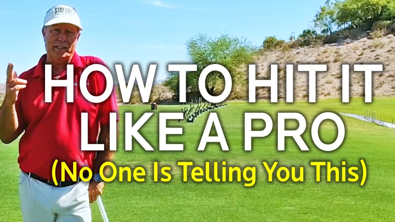 How To Hit  A Golf Ball Like A Pro (No One Is Telling You This)