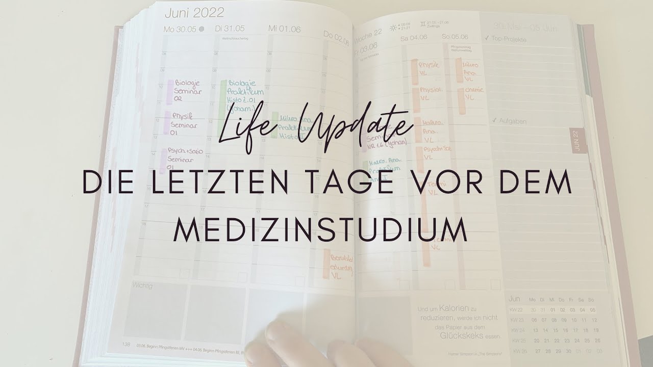 Life Update 🤍⚕️ // Die letzten Tage vor dem Medizinstudium