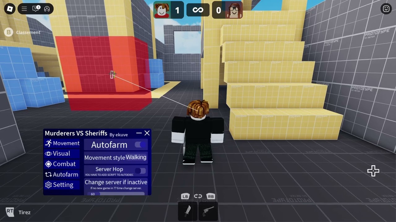 Murderers VS Sheriffs Duels Script [AUTOFARM, ESP, KILL ALL]