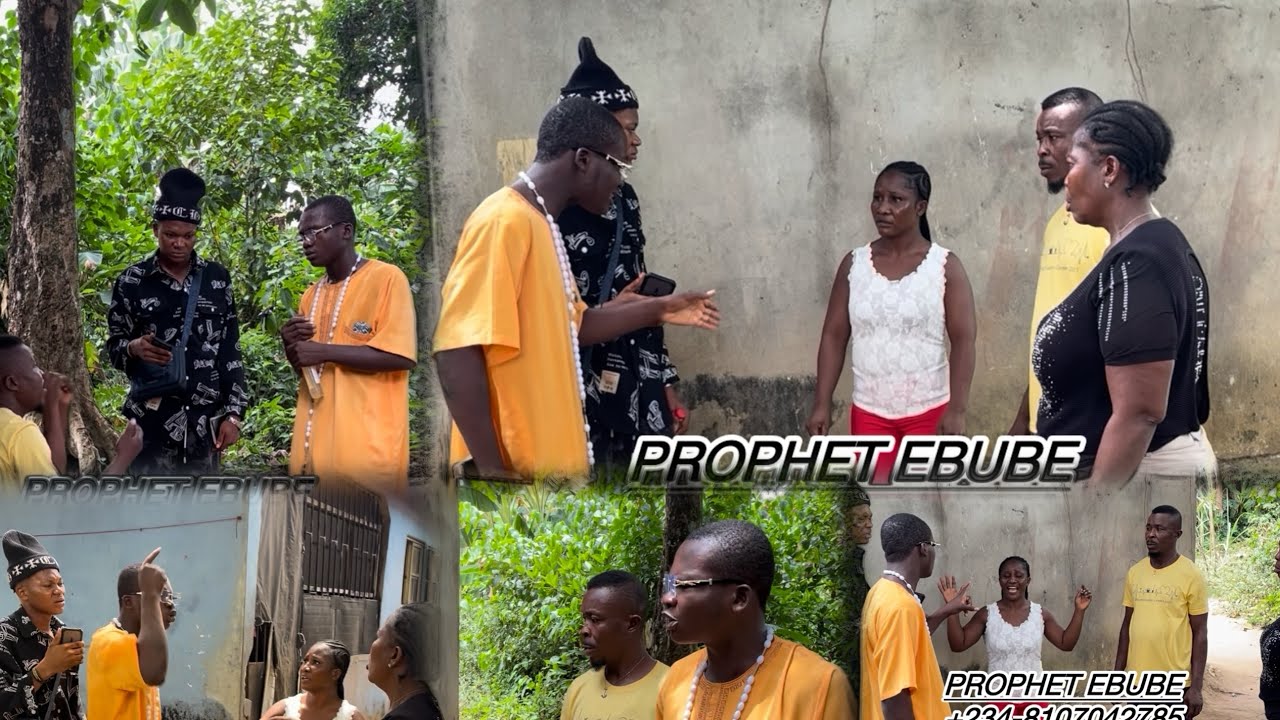 Unbelievable as a ghost disappear live on camera after been exposed by prophet EBUBE.