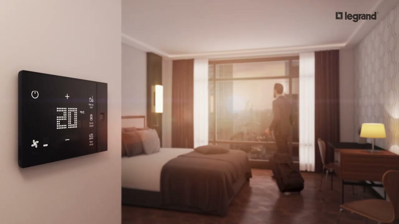 UX One, Legrand's connected hotel room controllers