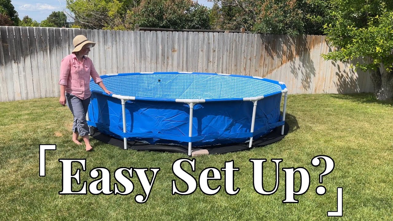 Intex Pool Setup | Can One Person Do It?