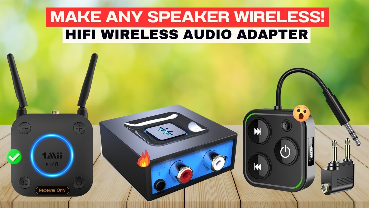 Make Any Speaker Wireless! Best Low Latency Audio Adapters for Hi-Fi Sound