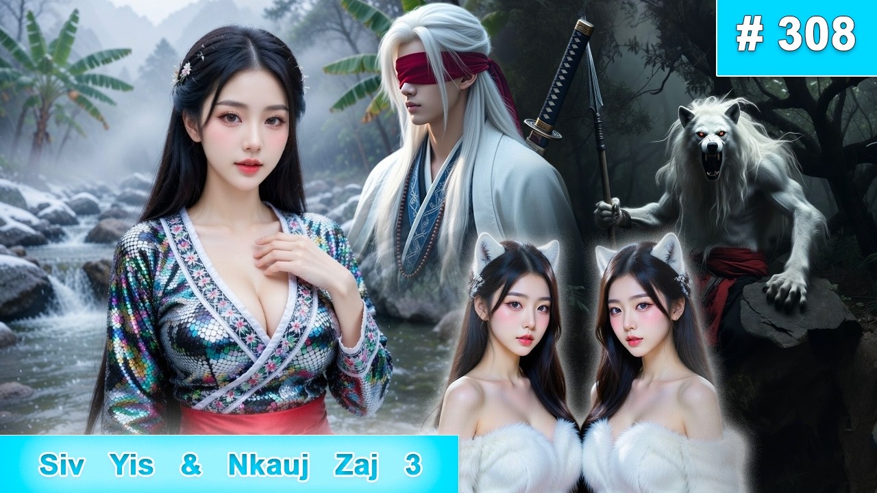 Siv Yis & Nkauj Zaj Part 3 Episode 308 | Dab neeg | hmong stories