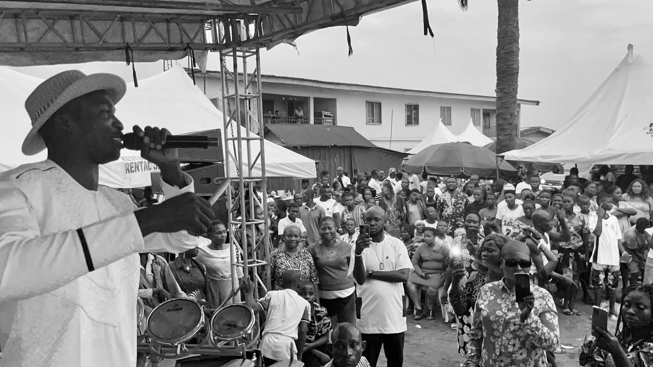 Ufuoma Okpan Perform For In-Law's Greetings At King Okpan Arhibo  Urhobo Agbarho Country Home