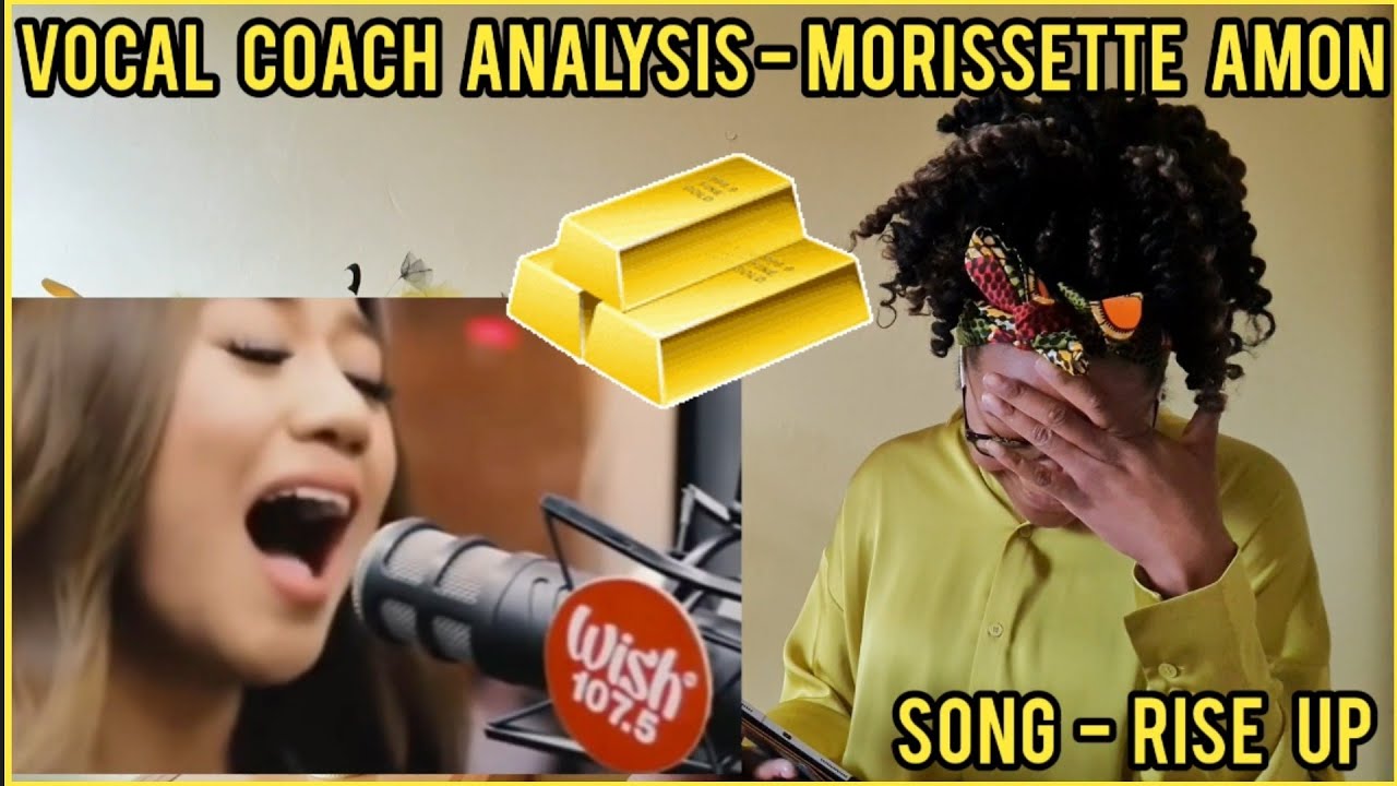 MORISSETTE AMON - RISE UP | Vocal Coach Analysis/Reaction #reaction #morissetteamon #riseup