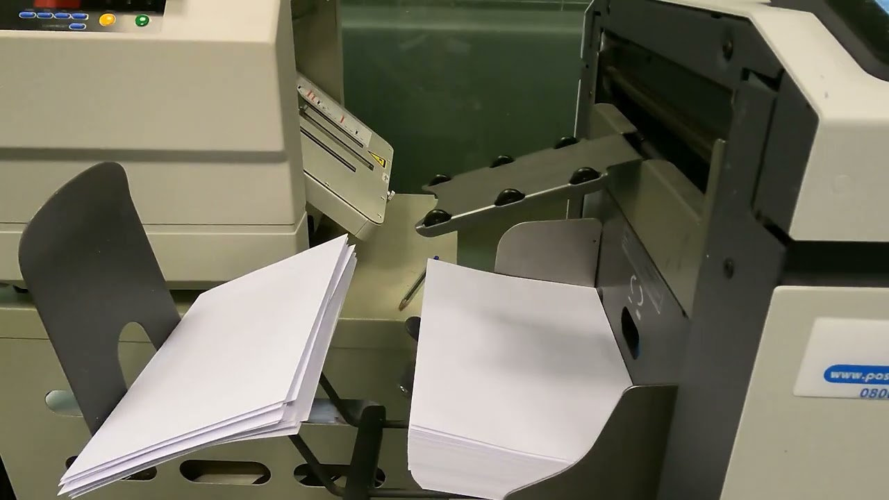 Galaxy Fi-64I Folder Inserter - 2 station Envelope Stuffing Machine
