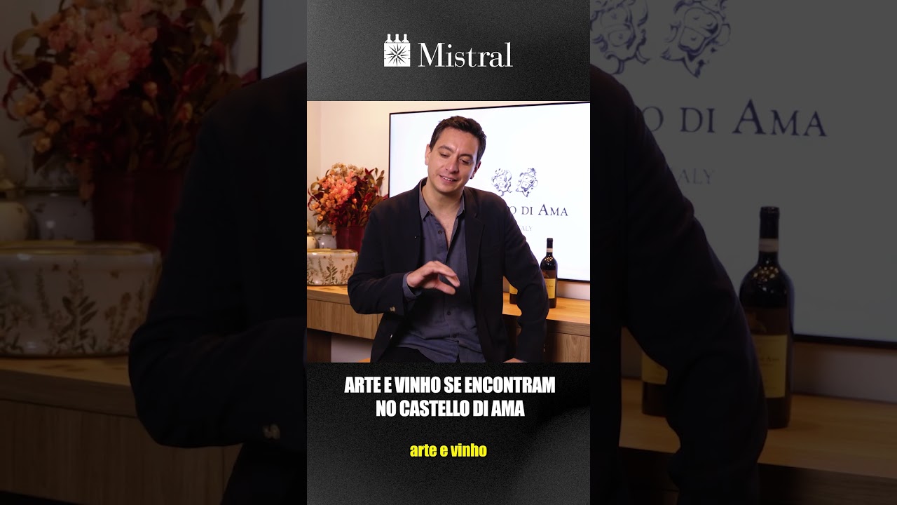 ARTE E VINHO SE ENCONTRAM NO CASTELLO DI AMA #mistralvinhos #castellodiama #winelover #wine #vinhos