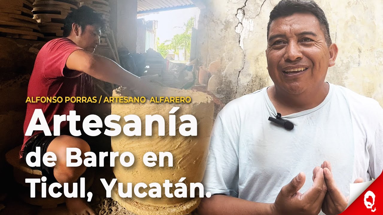 ARTESAN&Iacute;A  DE BARRO EN TICUL, YUCATAN