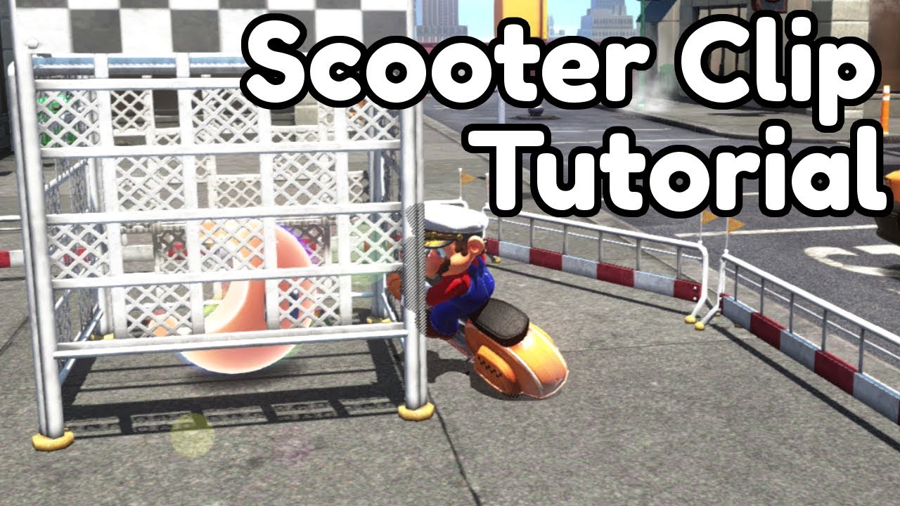 Super Mario Odyssey - Scooter Clip - Advanced Strategy Tutorial