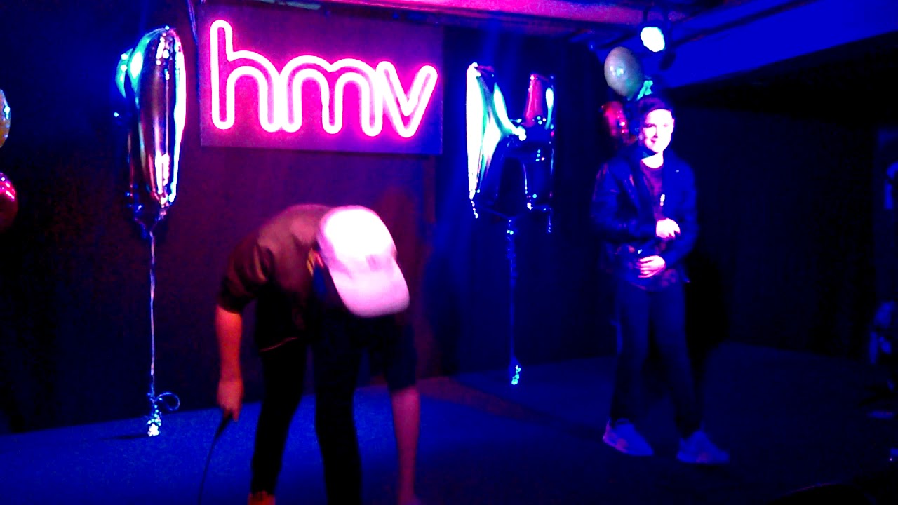 Max and Harvey Let Me Love You- HMV Oxford Street- 21/10/17