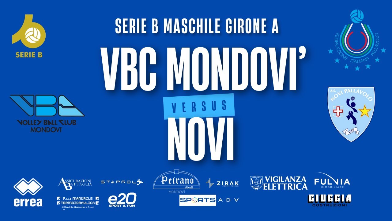 SERIE B VBC MONDOVI' vs NOVI