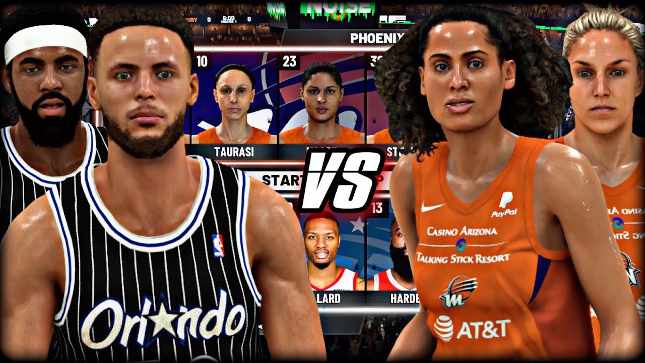 I Put The WNBA All Stars Up Against The NBA&rsquo;s Best GUARDS... and this happened