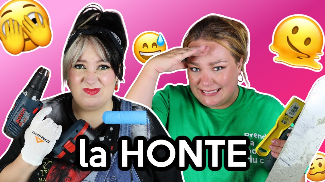 La HONTE 5 🫣  + On DIY un mur de béton?! |  2FILLESORDINAIRES