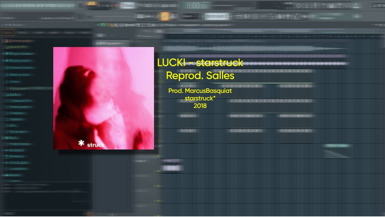 LUCKI - starstruck [FL STUDIO Remake] Reprod. salles