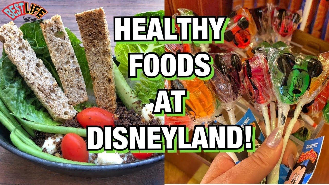Healthy Food Options at Disneyland! Tips & Tricks to Eat Lighter + Weight Watchers Points for 2020
