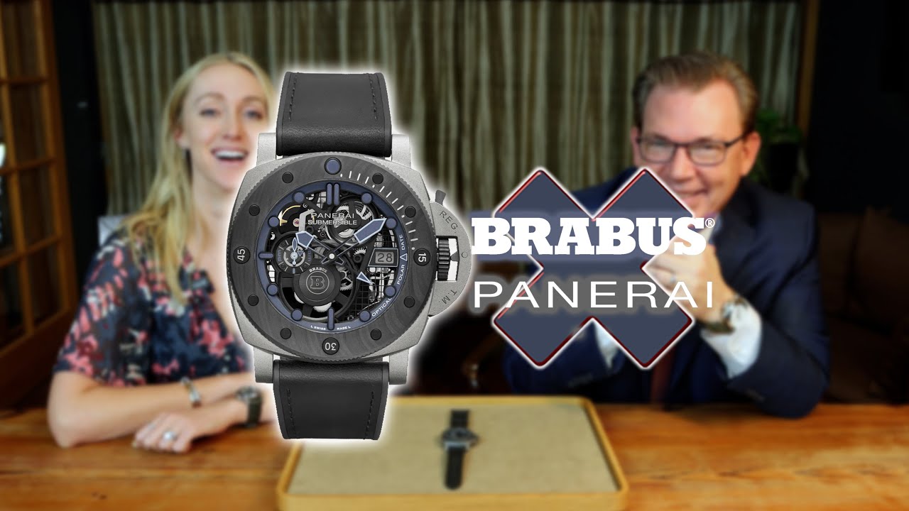 Coolest Panerai Ever? The Panerai x Brabus Watch Collaboration