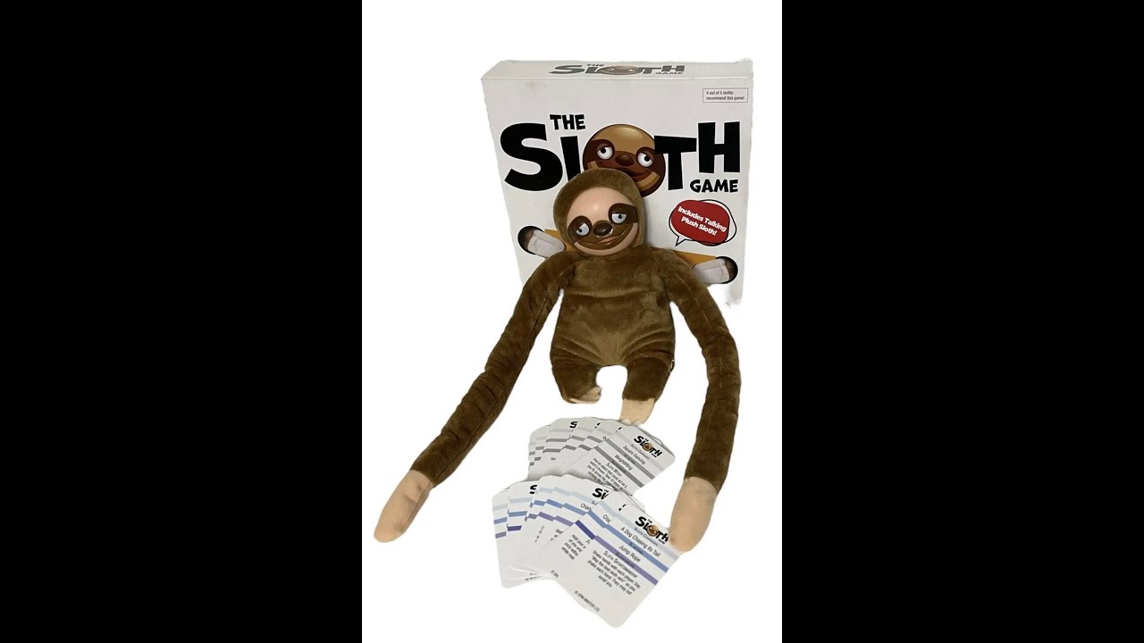 SOLD - The Sloth Game Act It Out...At A Sloth's Pace Cards & Charades Game #6053119 Spin Master