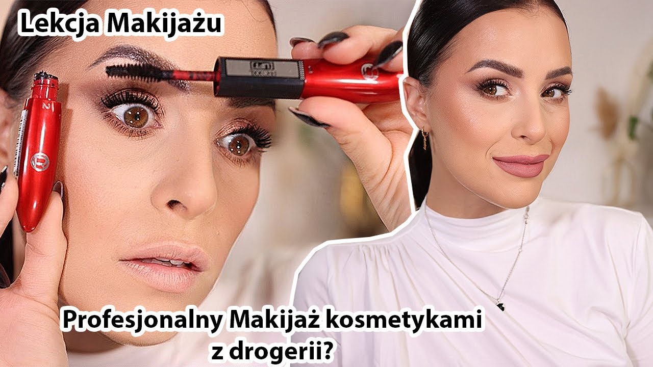 *Lekcja Makijażu* Czy makijaż profesjonalny da się wykonać kosmetykami z drogerii?