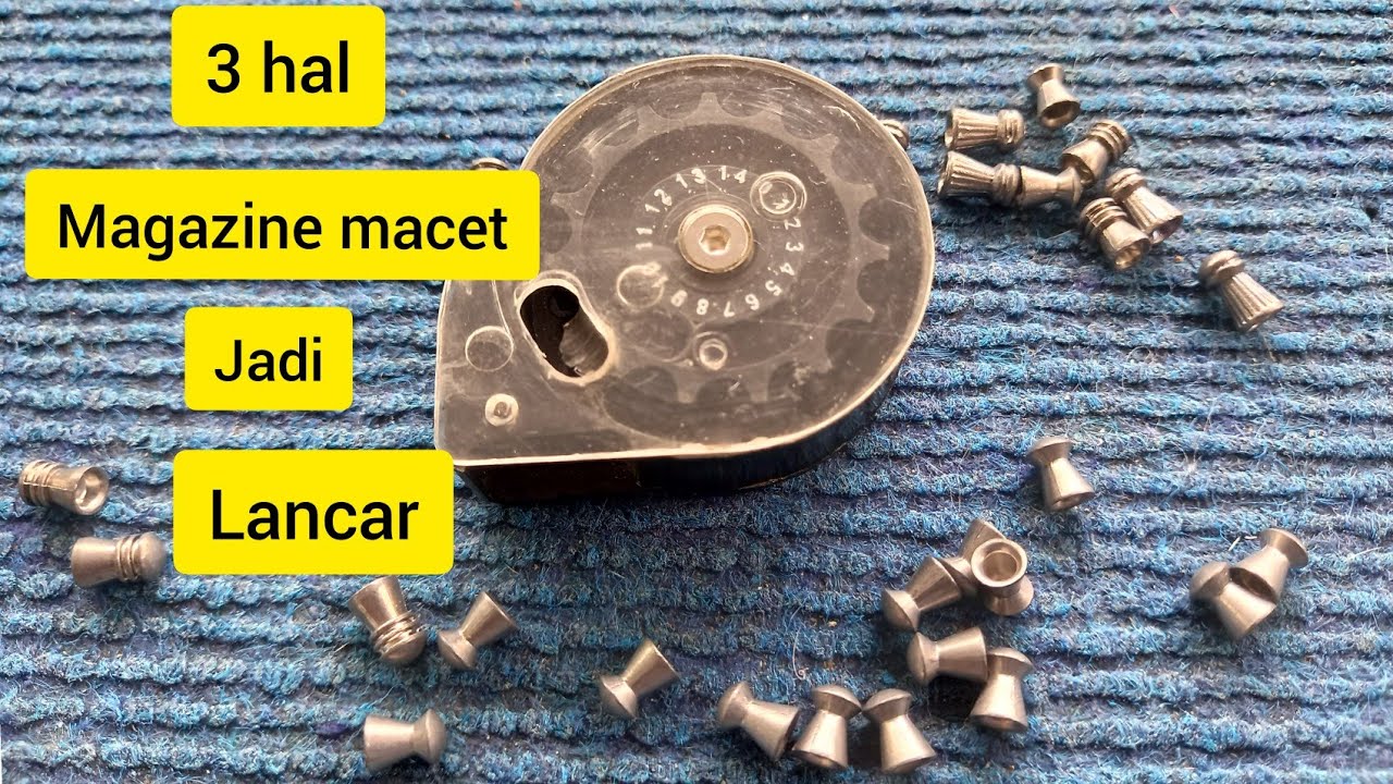 Cara mengatasi magazine pcp macet 3 hal ini || penyebab dan solusi mengatasi magazine pcp macet